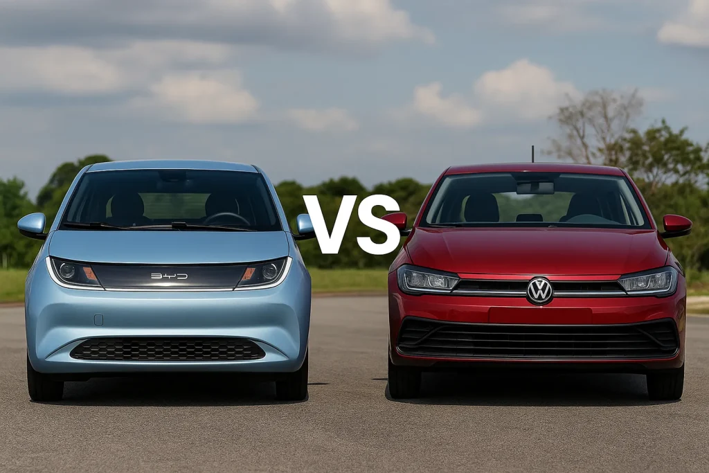 Comparativo Quem desvalorizou mais — Dolphin Mini ou Polo