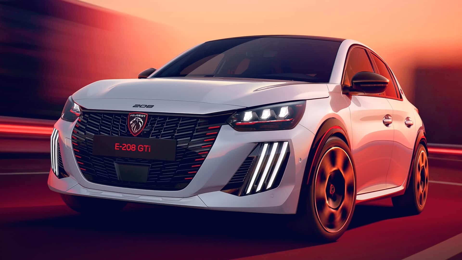 Peugeot 208 GTi elétrico