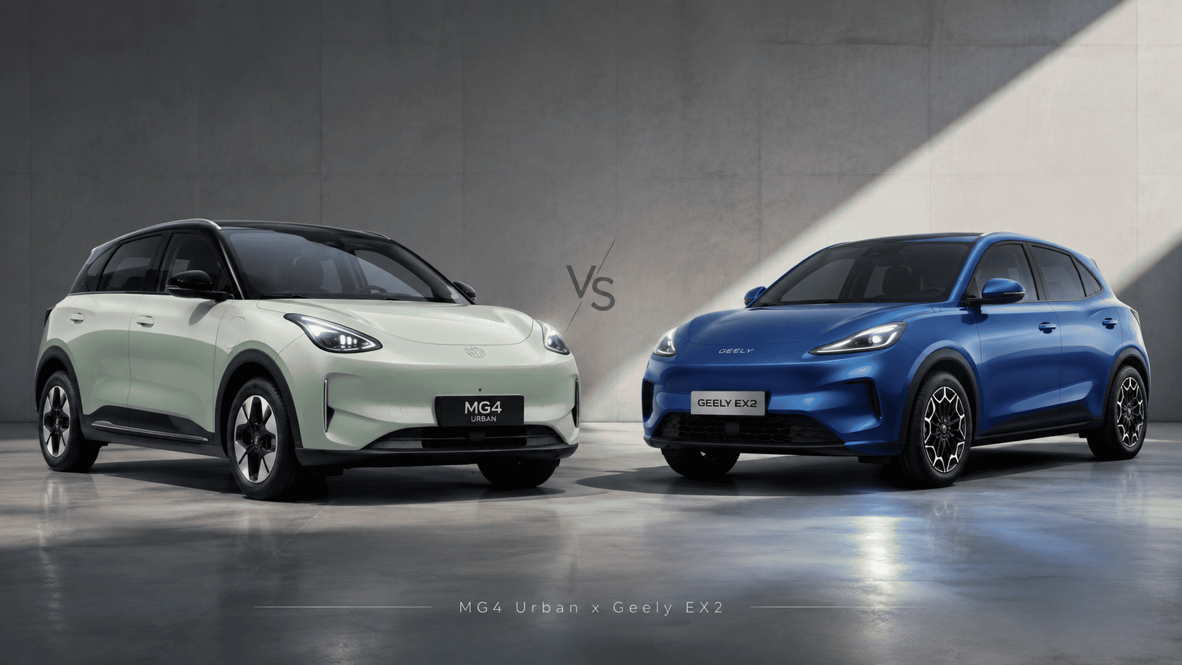 MG4 Urban vs Geely EX2